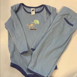 BabyGap Blue Set with Animal Design